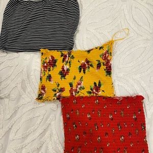 Cute tube tops.